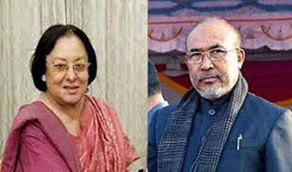 हेपतुल्ला,बीरेन ने दी महात्मा गांधी को श्रद्धांजलि हेपतुल्ला,बीरेन ने दी महात्मा गांधी को श्रद्धांजलि